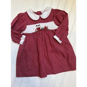 Girls Classic Style Christmas Dress